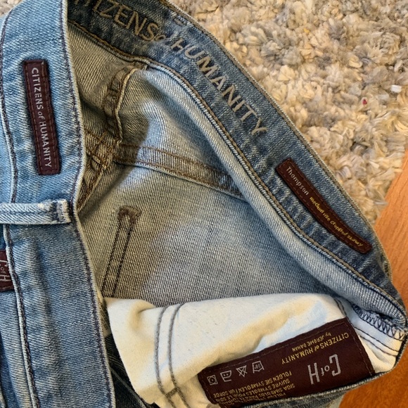 COH citizens of humanity jeans - Thompson medium rise cropped skinny - size 25 - Picture 2 of 6
